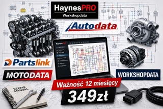 WORKSHOPDATA HAYNESPRO WEBDATABAYS | Dane techniczne i serwisowe | Pojazdy osobowe, ciężarowe| DOSTĘP ONLINE 12 MIESIĘCY
