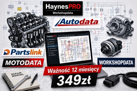 WORKSHOPDATA HAYNESPRO WEBDATABAYS | Dane techniczne i serwisowe | Pojazdy osobowe, ciężarowe| DOSTĘP ONLINE 12 MIESIĘCY